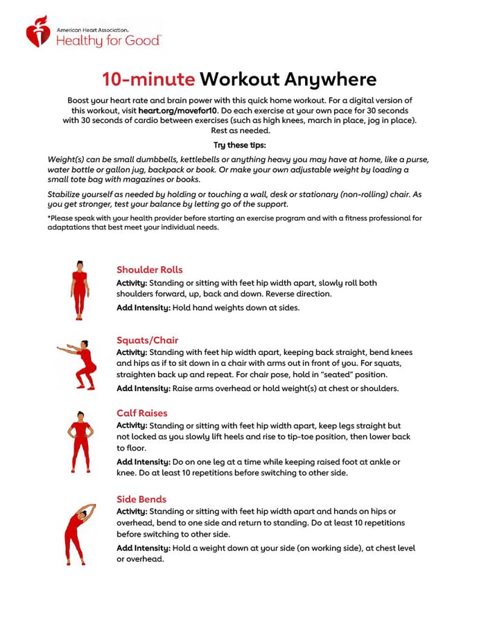 10 minute Workout infographic1024_1