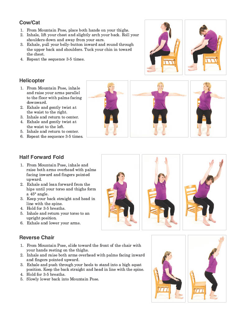 Chair Yoga Exercises